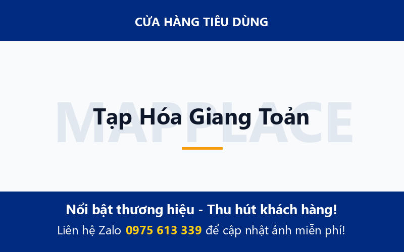 Tạp Hóa Giang Toản