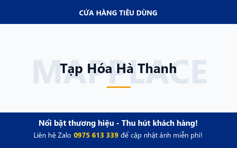Tạp Hóa Hà Thanh