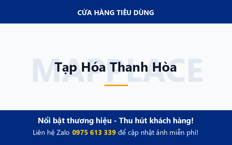 Tạp Hóa Thanh Hòa