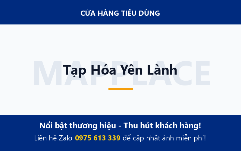 Tạp Hóa Yên Lành