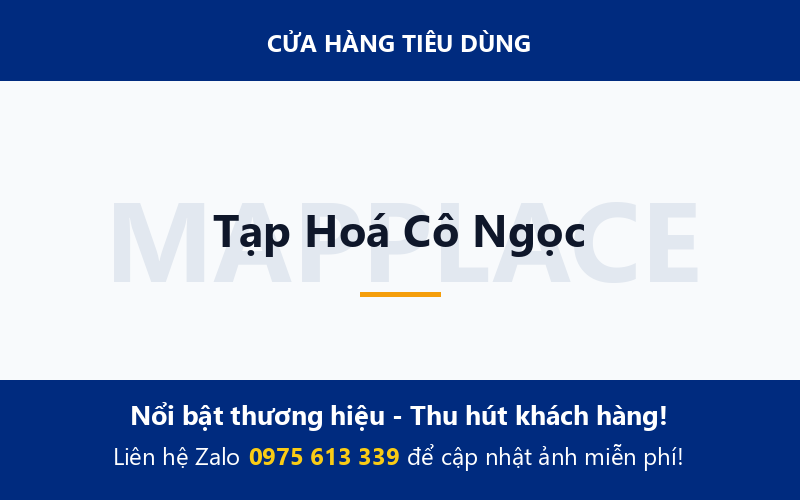 Tạp Hoá Cô Ngọc