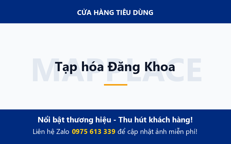 Tạp hóa Đăng Khoa