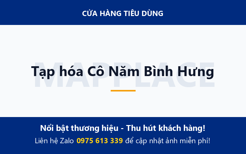 Tạp hóa Cô Năm Bình Hưng