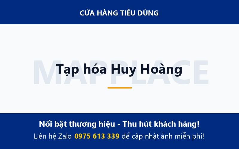 Tạp hóa Huy Hoàng