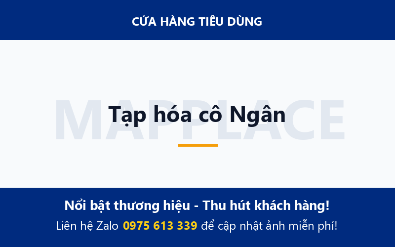Tạp hóa cô Ngân