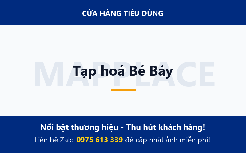 Tạp hoá Bé Bảy