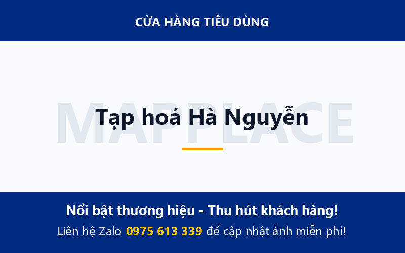 Tạp hoá Hà Nguyễn