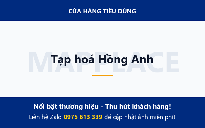 Tạp hoá Hồng Anh