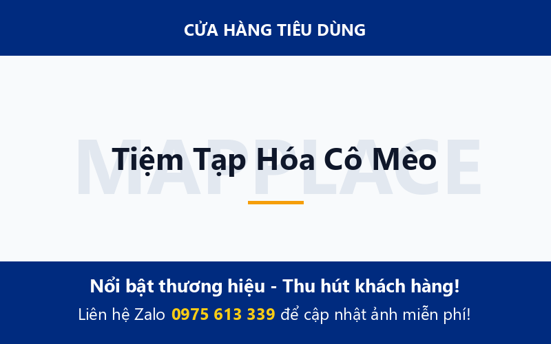 Tiệm Tạp Hóa Cô Mèo