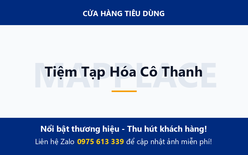 Tiệm Tạp Hóa Cô Thanh
