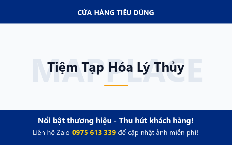 Tiệm Tạp Hóa Lý Thủy