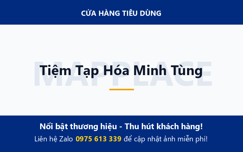Tiệm Tạp Hóa Minh Tùng