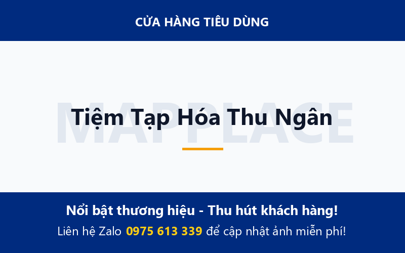 Tiệm Tạp Hóa Thu Ngân