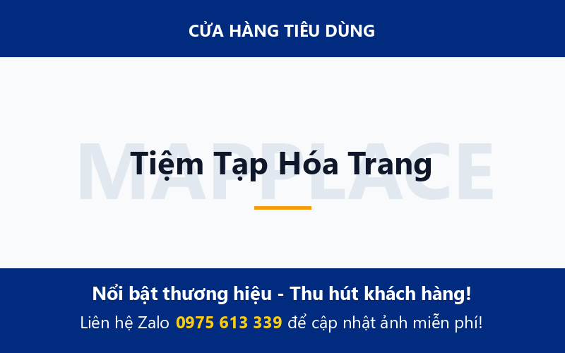 Tiệm Tạp Hóa Trang