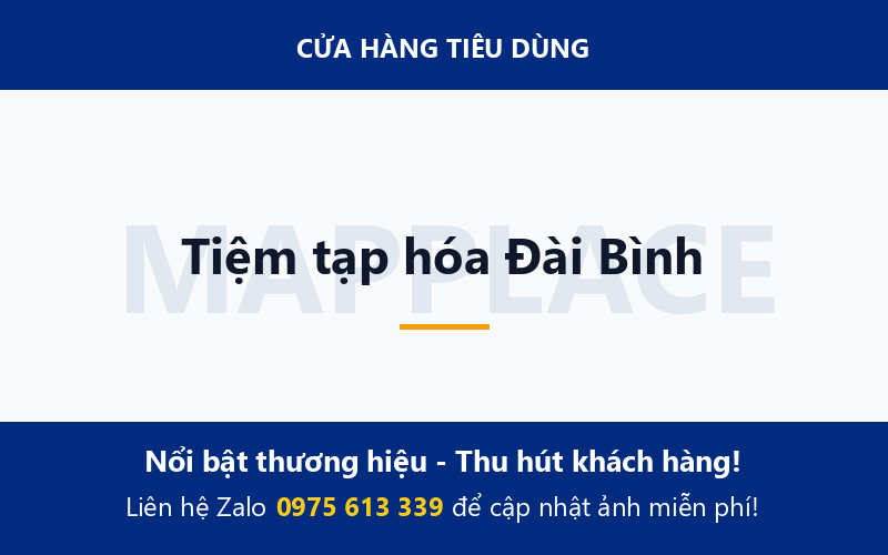 Tiệm tạp hóa Đài Bình