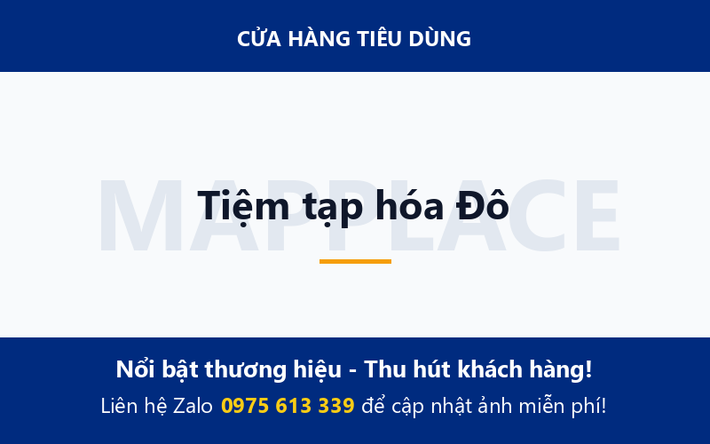 Tiệm tạp hóa Đô
