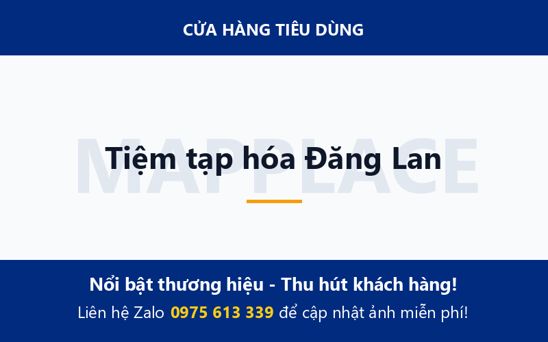 Tiệm tạp hóa Đăng Lan