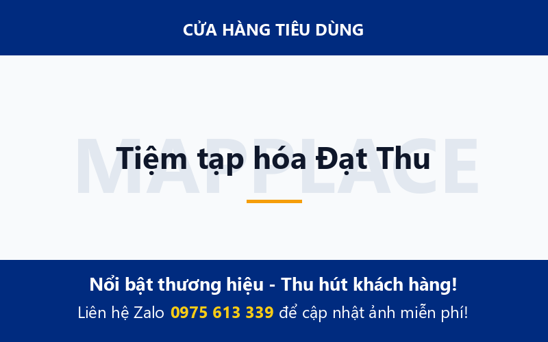 Tiệm tạp hóa Đạt Thu