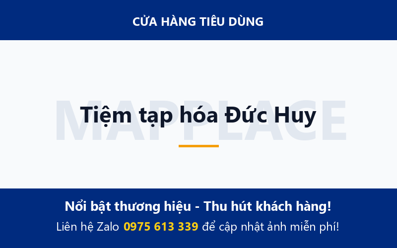 Tiệm tạp hóa Đức Huy