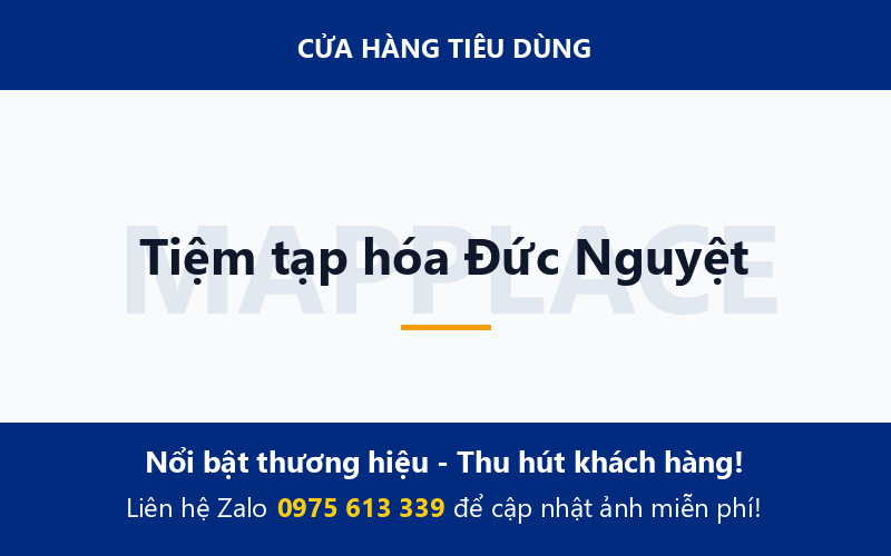 Tiệm tạp hóa Đức Nguyệt