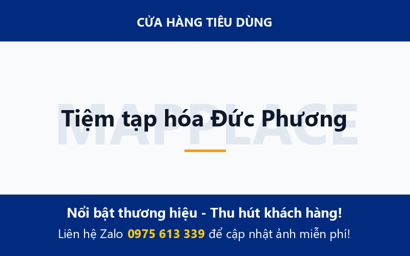 Tiệm tạp hóa Đức Phương