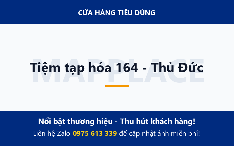 Tiệm tạp hóa 164 - Thủ Đức