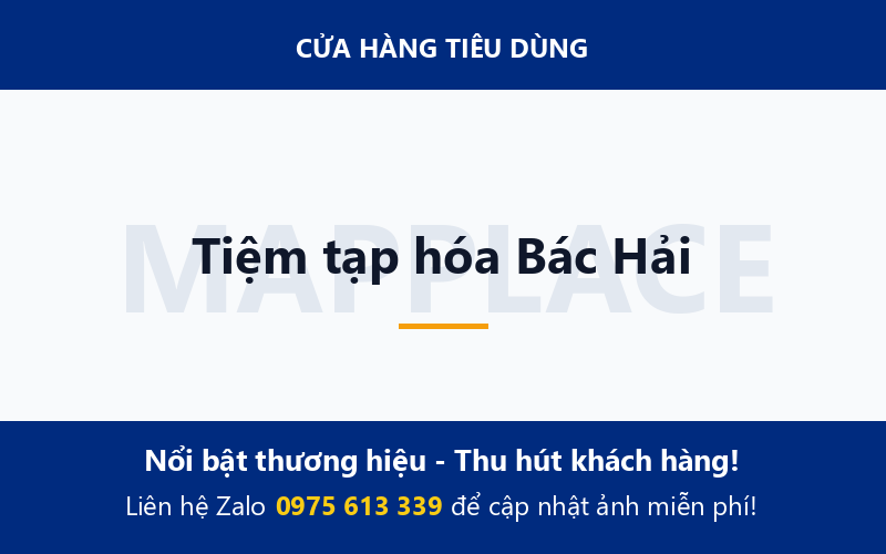 Tiệm tạp hóa Bác Hải