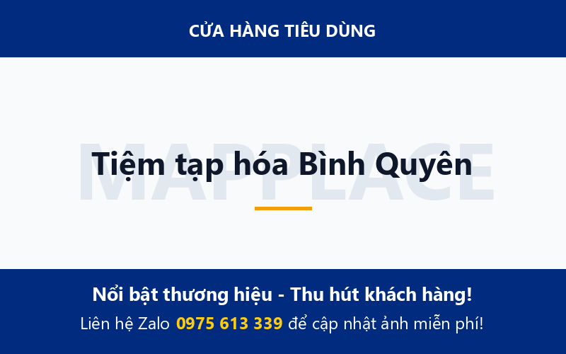 Tiệm tạp hóa Bình Quyên