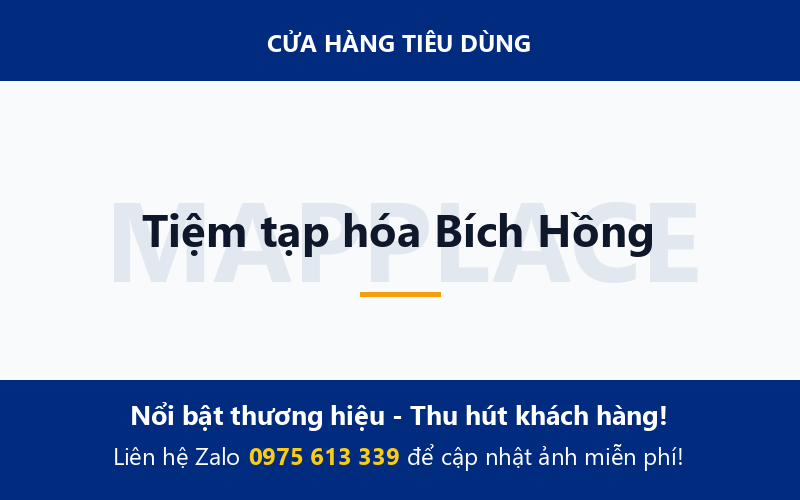 Tiệm tạp hóa Bích Hồng
