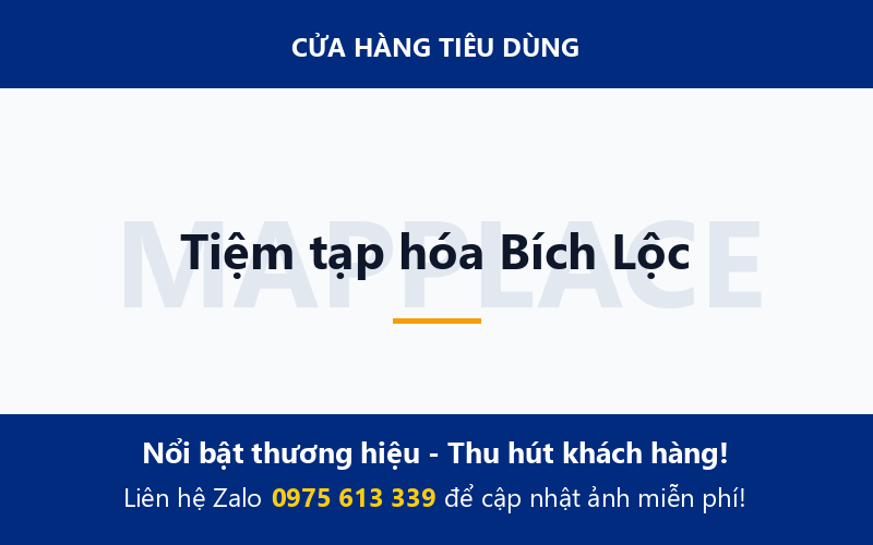 Tiệm tạp hóa Bích Lộc