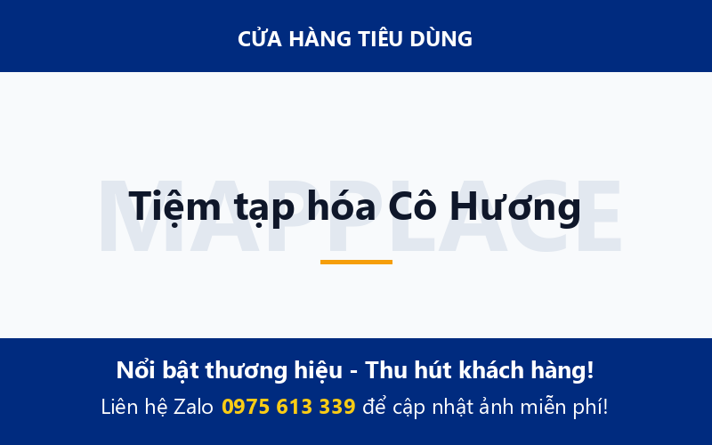 Tiệm tạp hóa Cô Hương