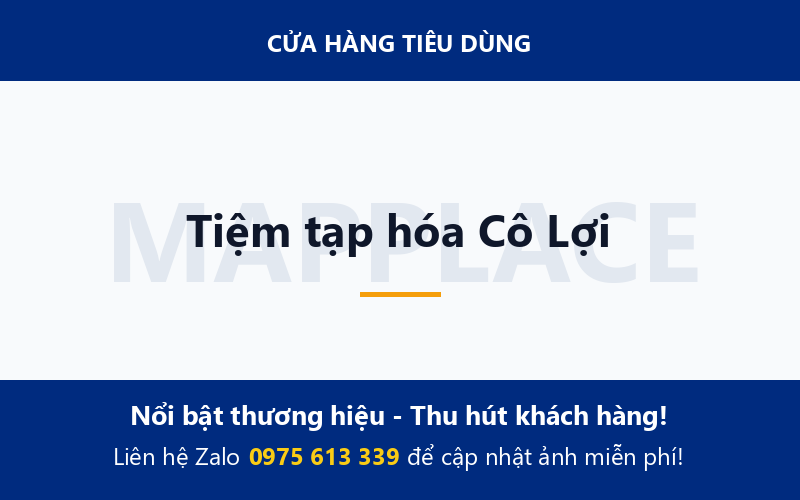 Tiệm tạp hóa Cô Lợi