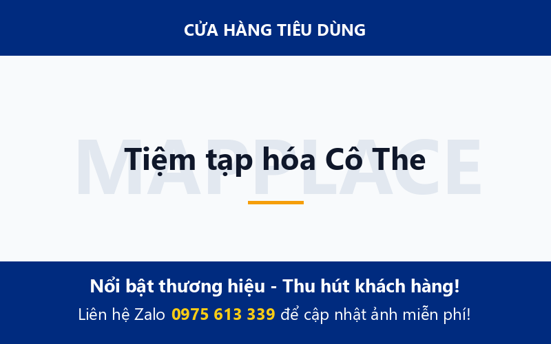 Tiệm tạp hóa Cô The