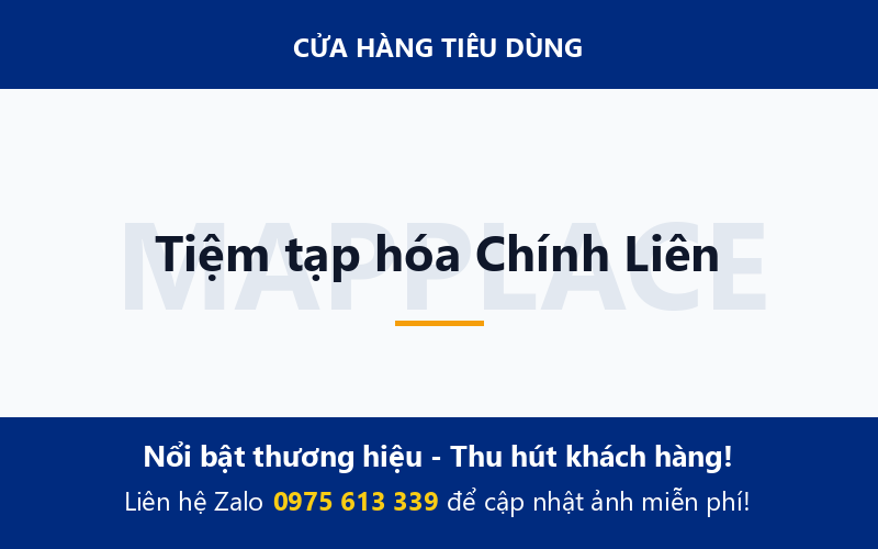 Tiệm tạp hóa Chính Liên