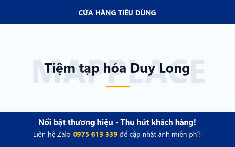 Tiệm tạp hóa Duy Long