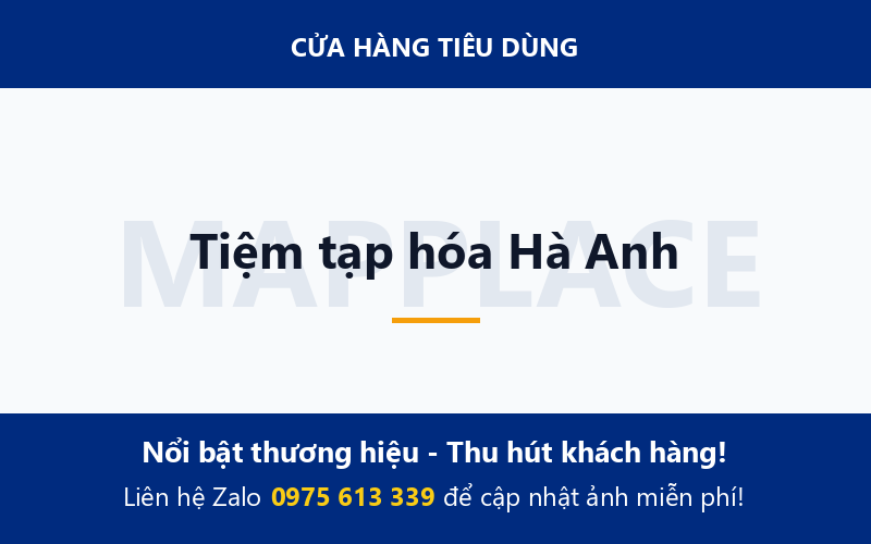 Tiệm tạp hóa Hà Anh