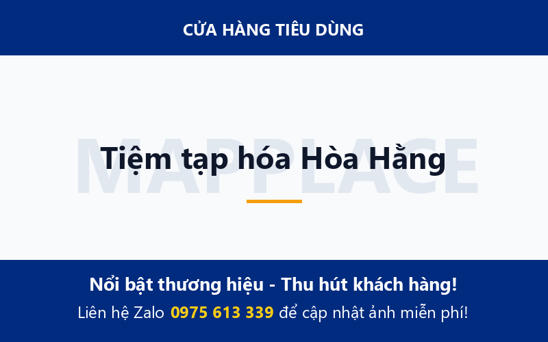 Tiệm tạp hóa Hòa Hằng