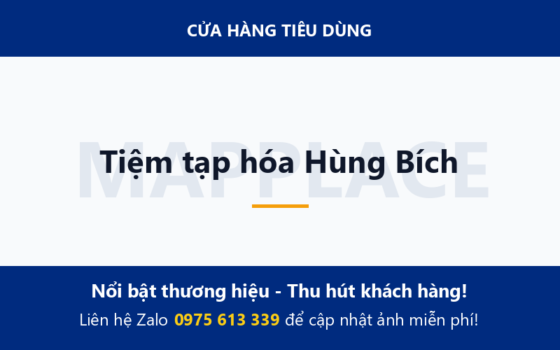 Tiệm tạp hóa Hùng Bích