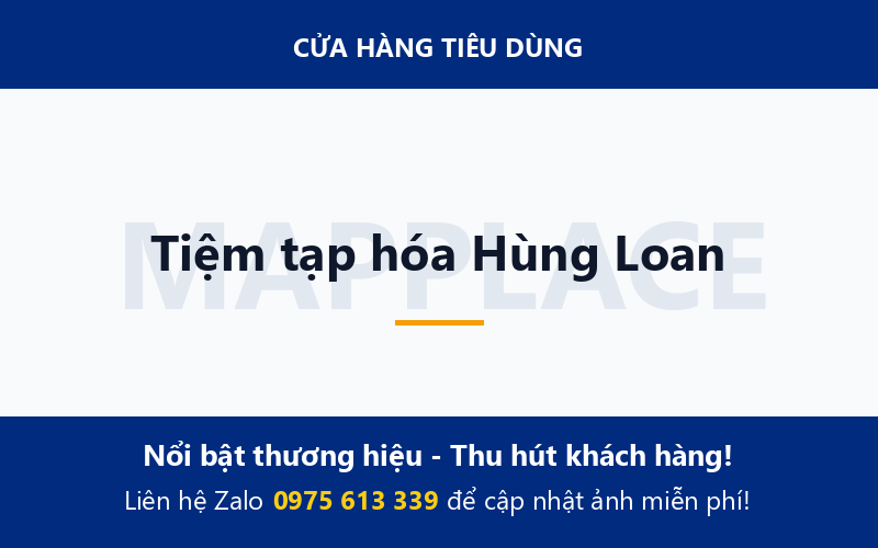Tiệm tạp hóa Hùng Loan
