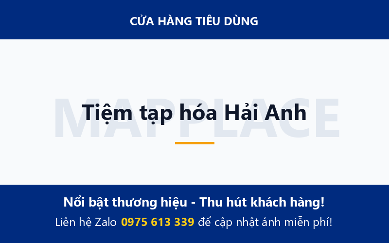 Tiệm tạp hóa Hải Anh