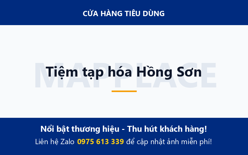 Tiệm tạp hóa Hồng Sơn