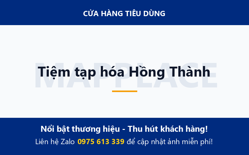 Tiệm tạp hóa Hồng Thành