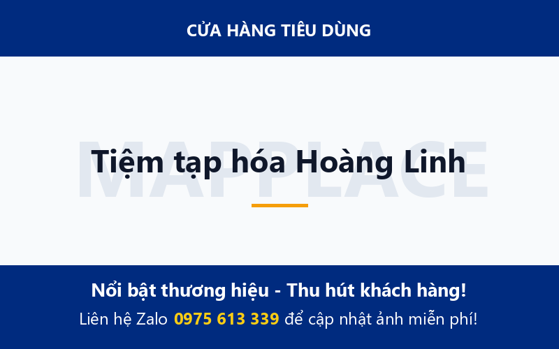 Tiệm tạp hóa Hoàng Linh