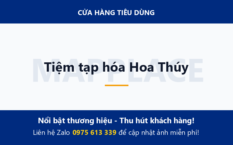 Tiệm tạp hóa Hoa Thúy