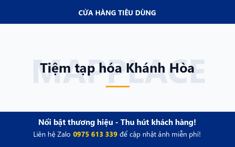 Tiệm tạp hóa Khánh Hòa