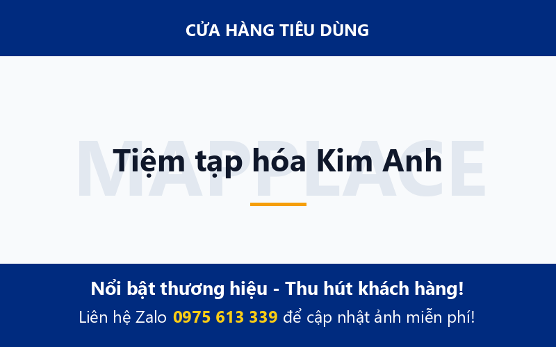 Tiệm tạp hóa Kim Anh