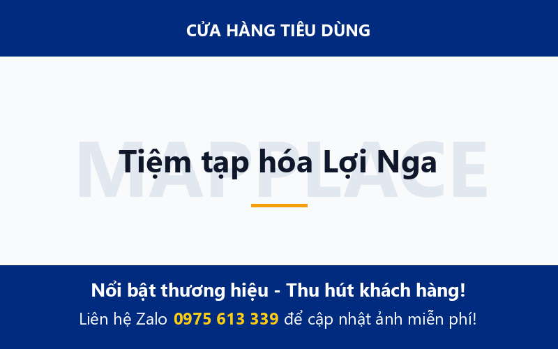 Tiệm tạp hóa Lợi Nga