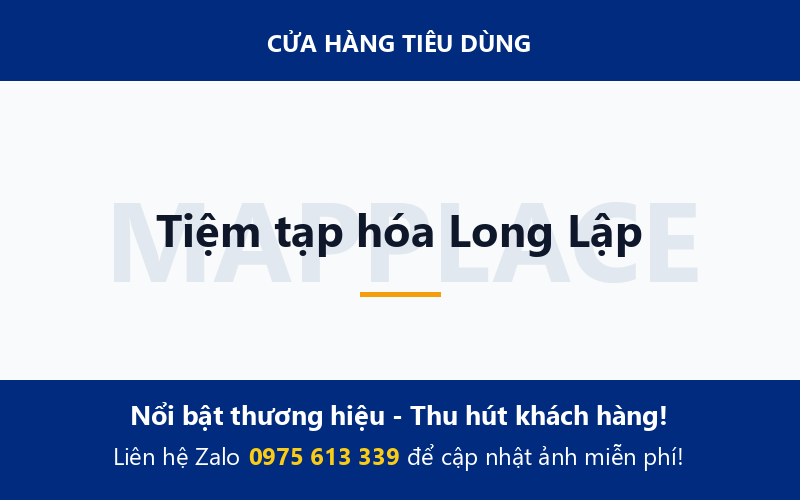 Tiệm tạp hóa Long Lập