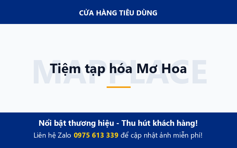 Tiệm tạp hóa Mơ Hoa