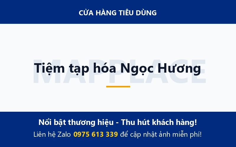 Tiệm tạp hóa Ngọc Hương